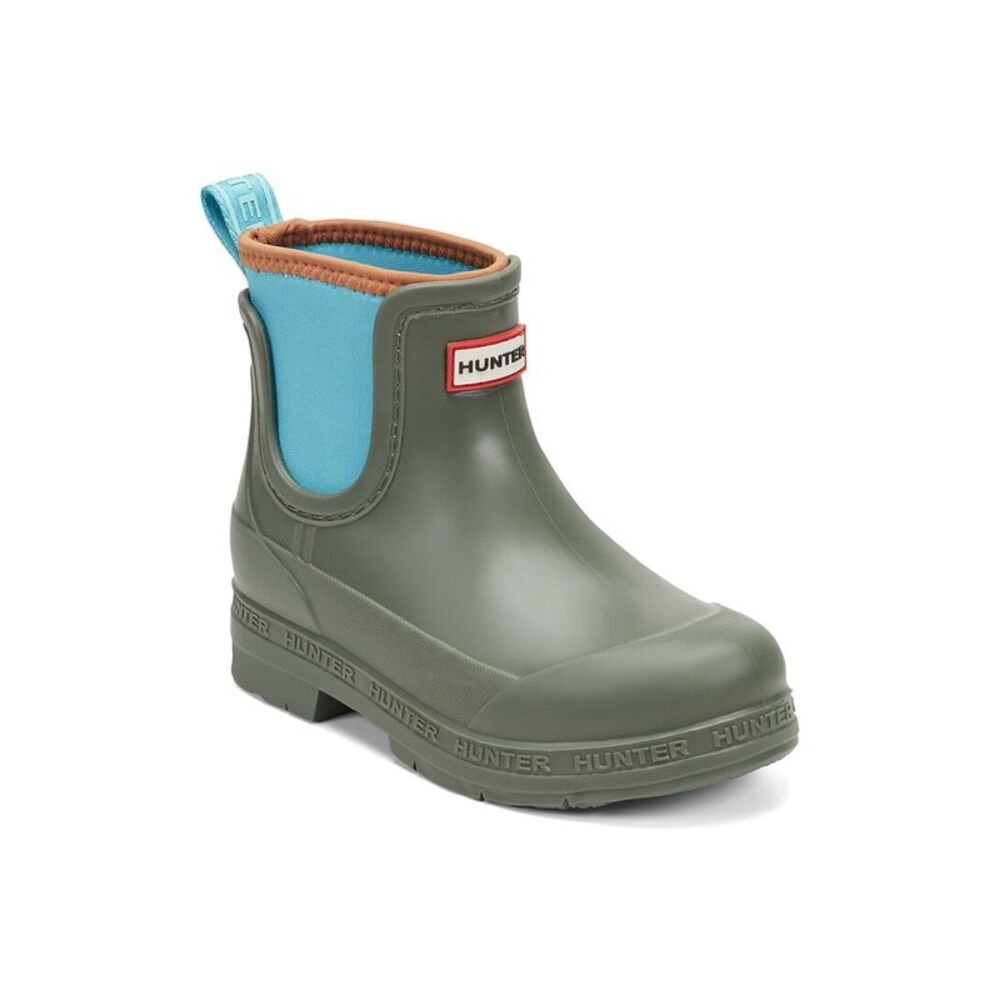 Hunter Lass Rubber Rain Boot, Green